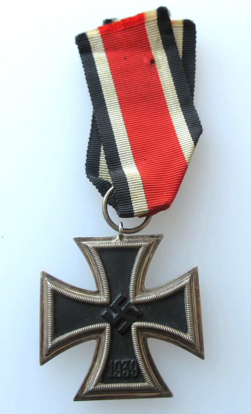 2nd CLASS IRON CROSS DOUBLE RING MARKED