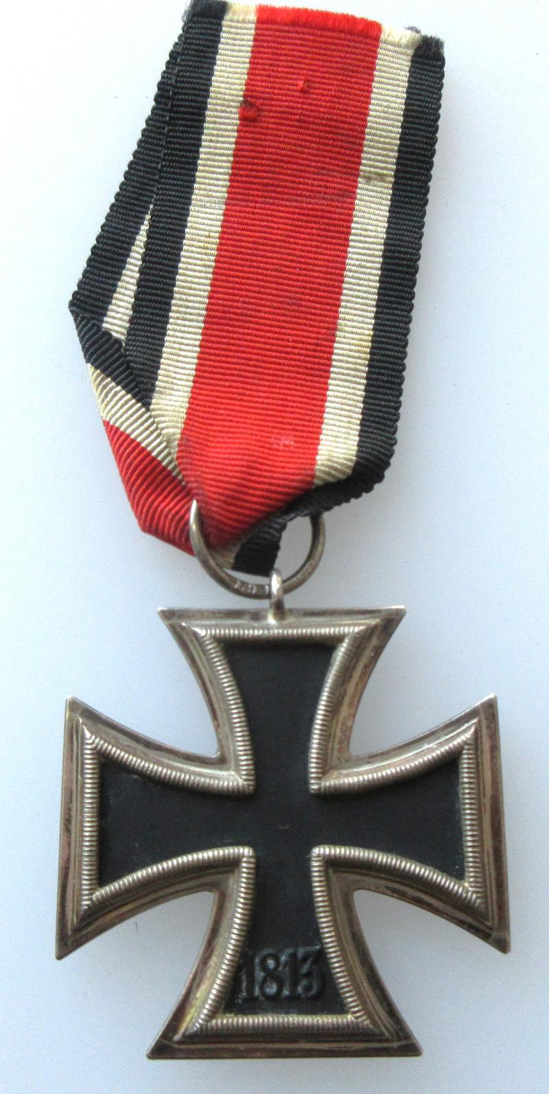 2nd CLASS IRON CROSS DOUBLE RING MARKED
