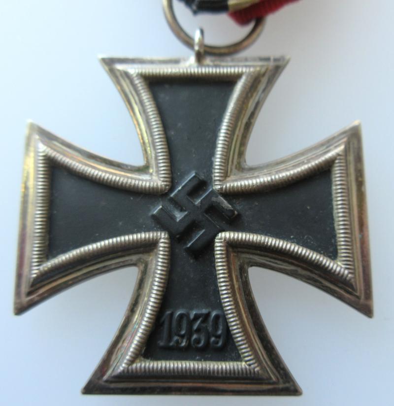 2nd CLASS IRON CROSS DOUBLE RING MARKED