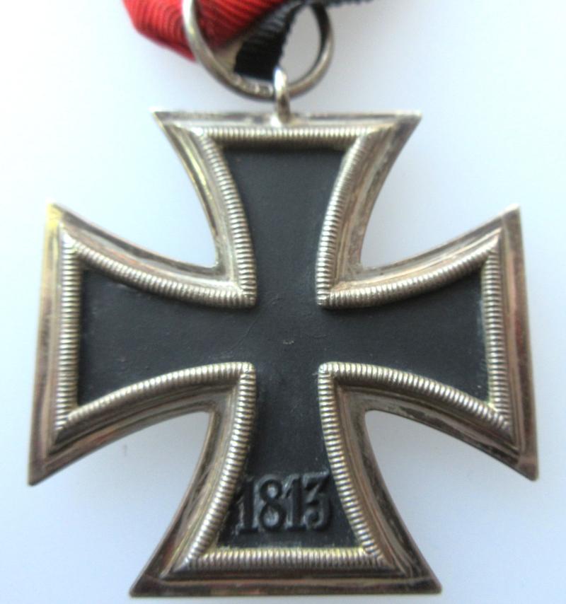 2nd CLASS IRON CROSS DOUBLE RING MARKED
