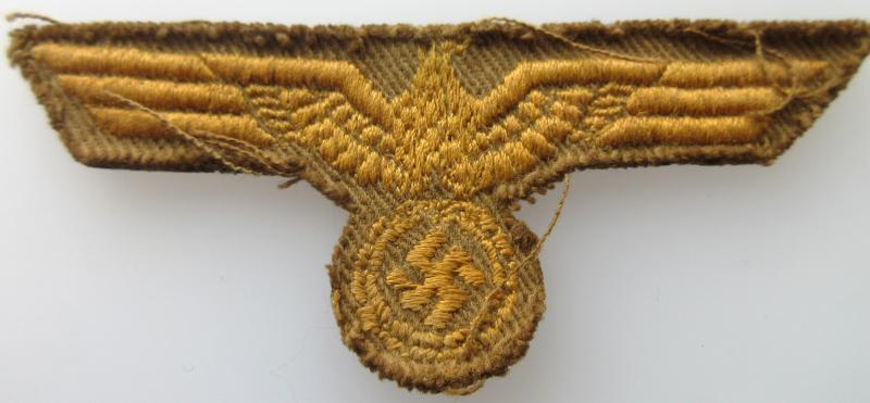 TROPICAL KRIEGSMARINE TUNIC EAGLE tunic removed