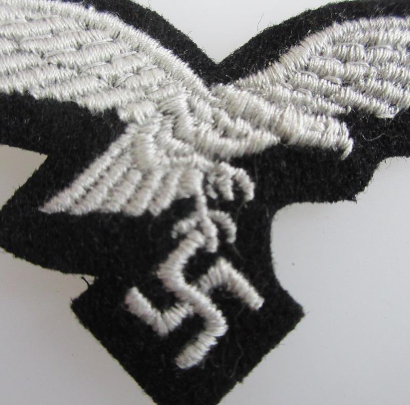 LUFTWAFFE CAP EAGLE & ROUNDEL(Black Backing)