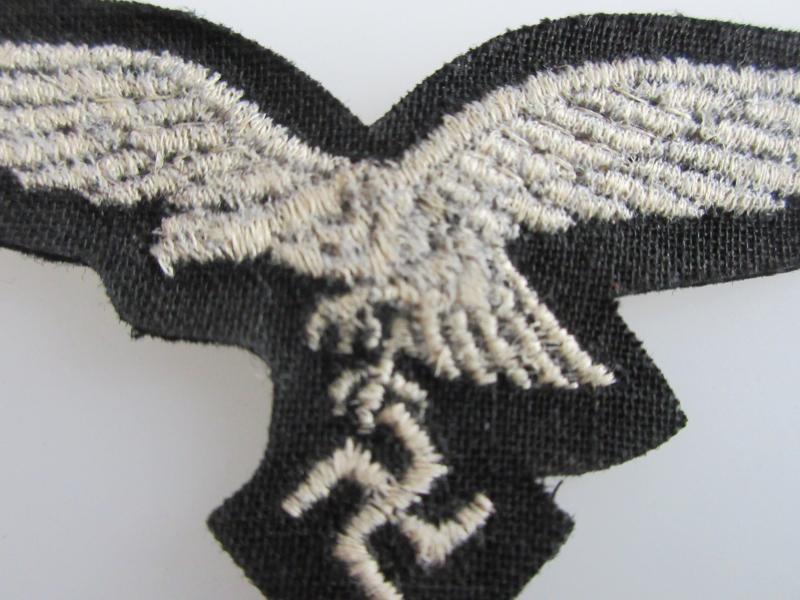 LUFTWAFFE CAP EAGLE & ROUNDEL(Black Backing)