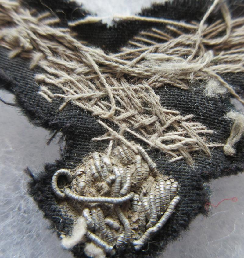 CAP REMOVED LUFTWAFFE OFFICERS CAP EAGLE
