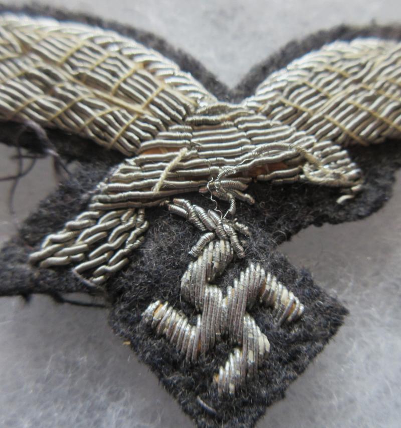 TUNIC REMOVED LUFTWAFFE OFFICERS EAGLE