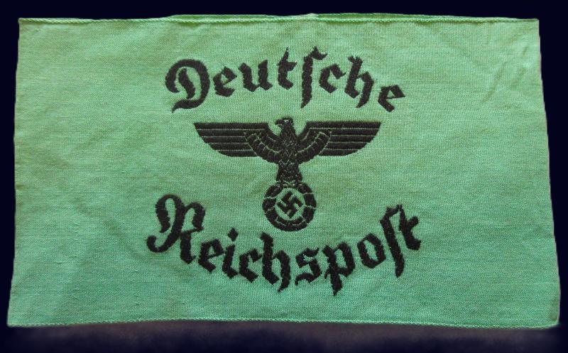 DEUTSCHE REICHSPOST MEMBERS ARMBAND