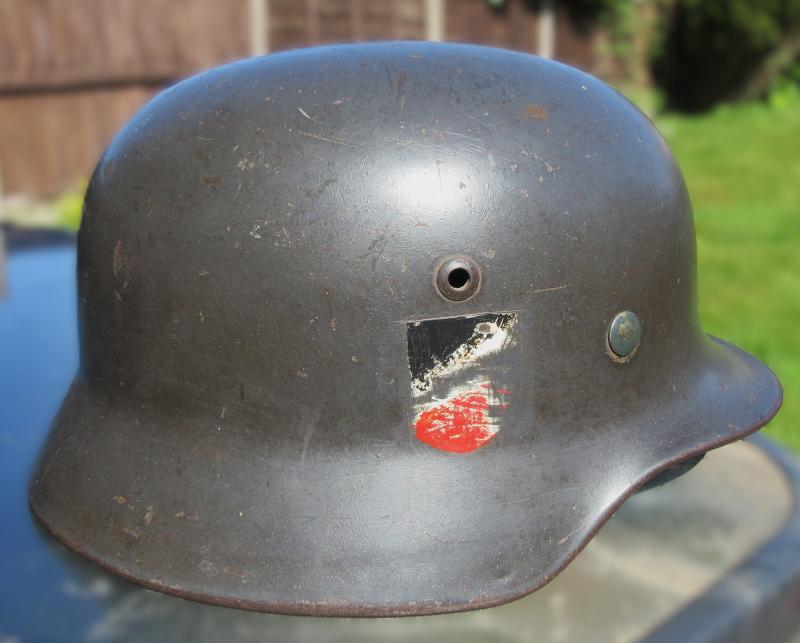 DOUBLE DECAL M35 LUFTWAFFE HELMET