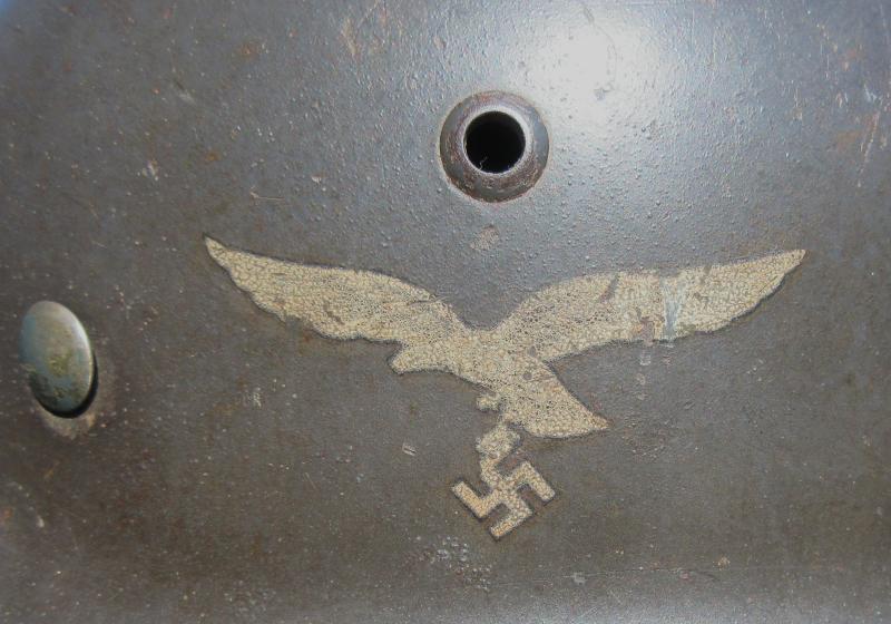 DOUBLE DECAL M35 LUFTWAFFE HELMET